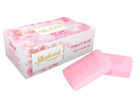 Shokooh pink bathsoap