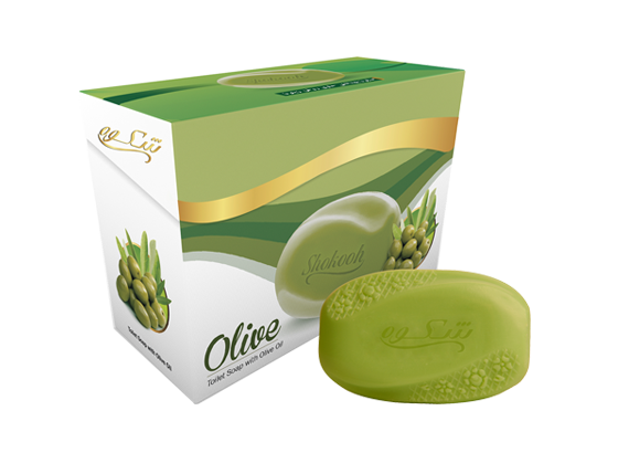 Olive cosmetic soap